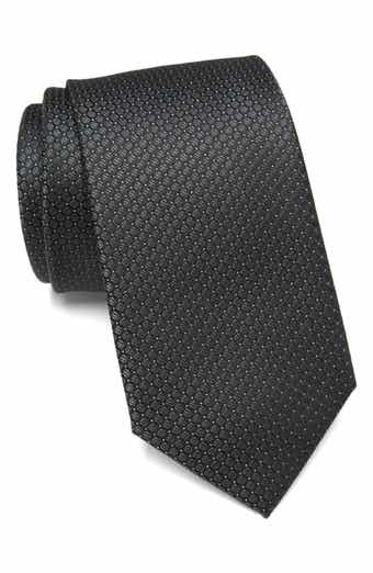 Calvin Klein Steel Micro Diamond Print Tie