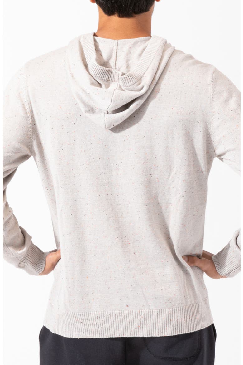 Neps Knit Pullover Hoodie, Alternate, color, AUTUMN