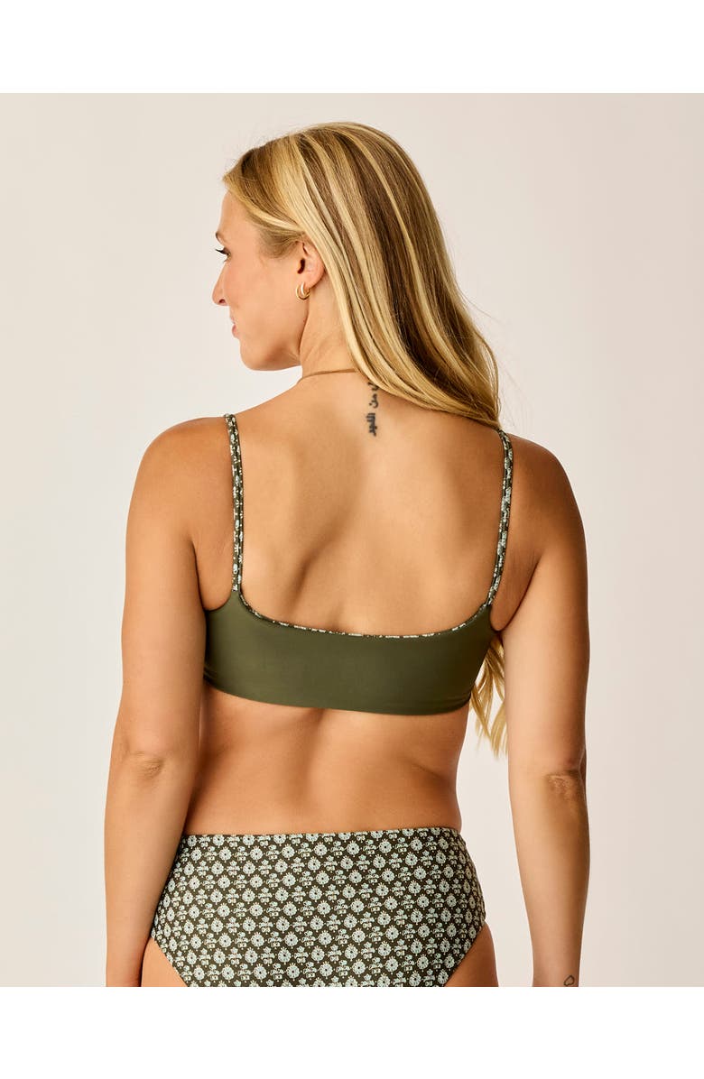 Carve Designs Escondido Compression Reversible Top, Alternate, color, Dk. Fir Batik/Dk. Fir