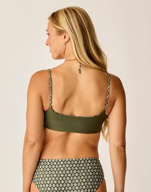 Carve Designs Escondido Compression Reversible Top In Gray