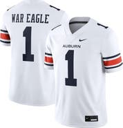 Nike Men's Nike White Auburn Tigers Away Football Game Jersey