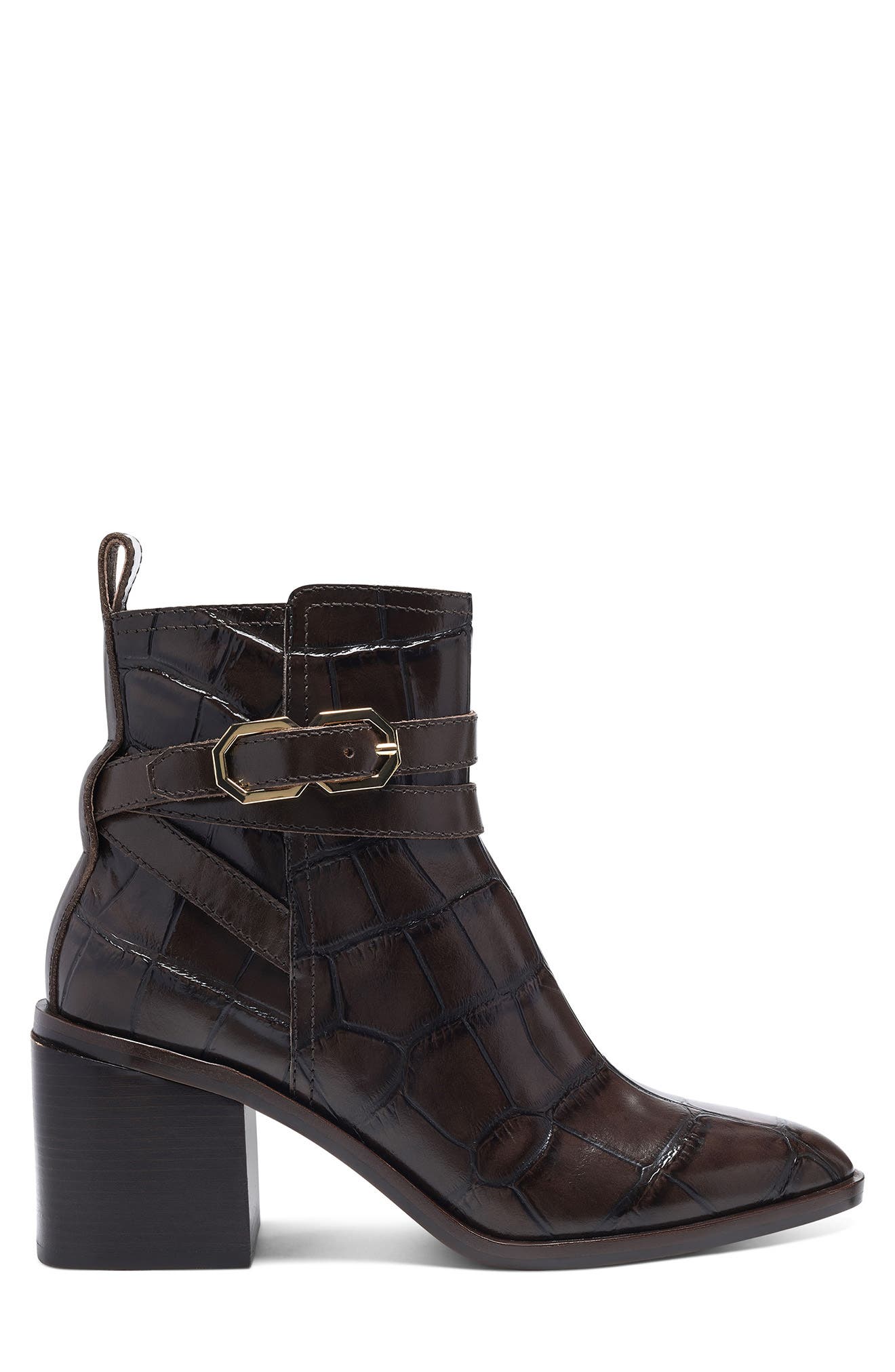 Uzma Bootie, Alternate, color, DEEPER MAHOGANY