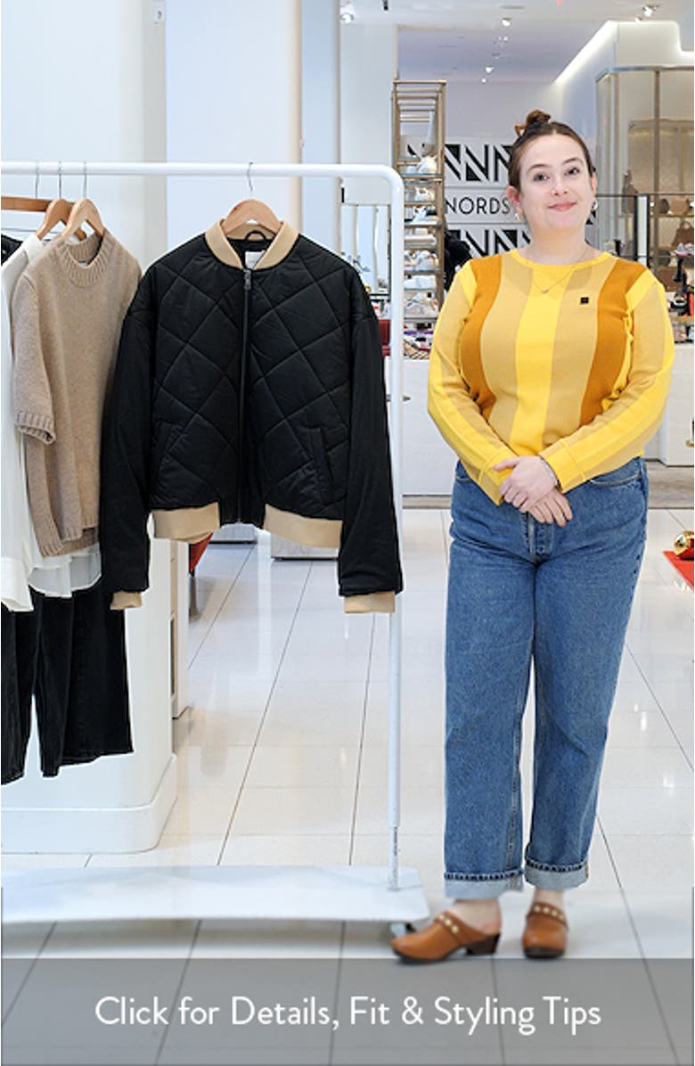 The Favorite Quilted Bomber Jacket, sales video thumbnail