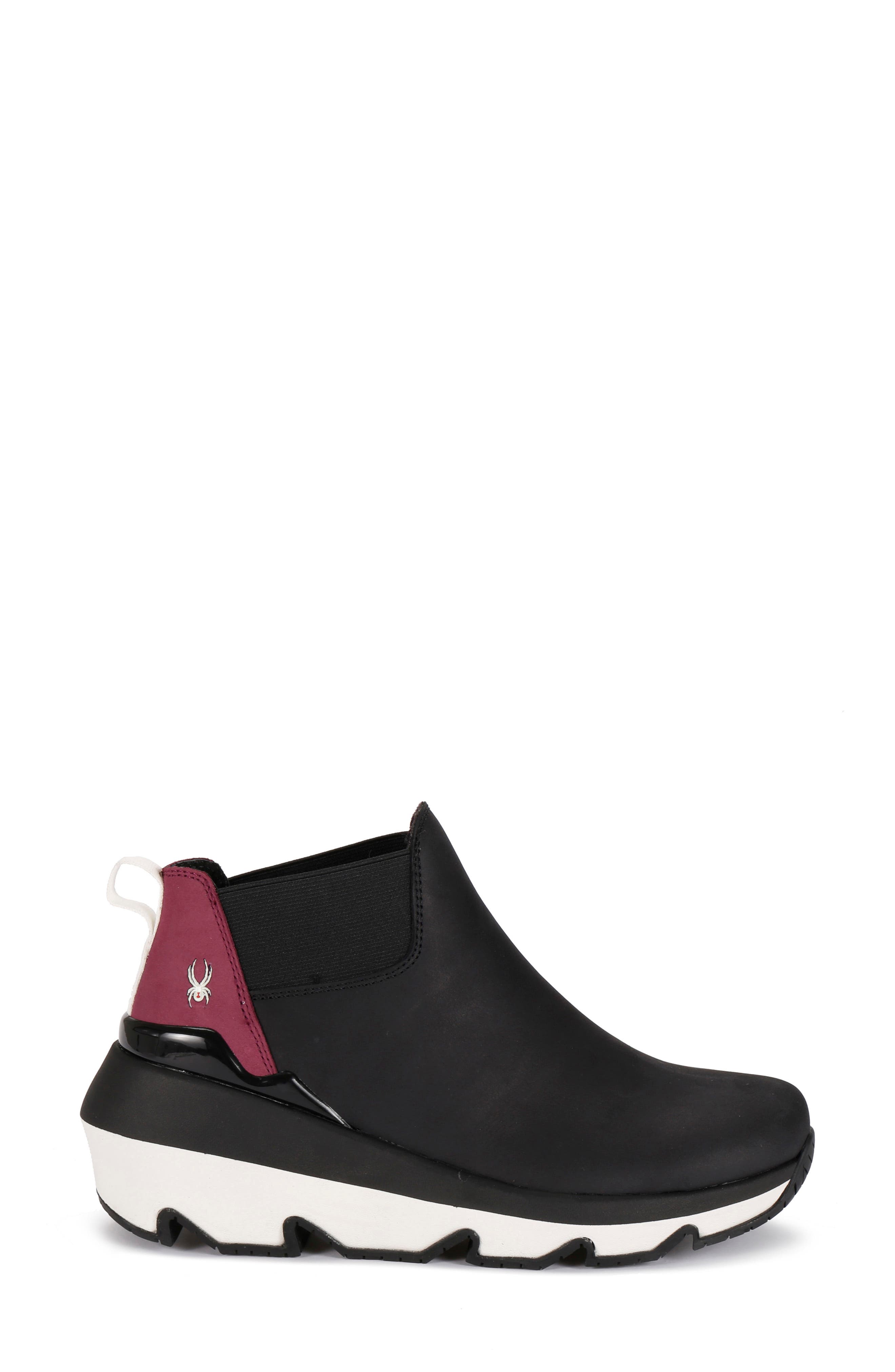 Spyder Crossover Wedge Chelsea Boot, Alternate, color, 