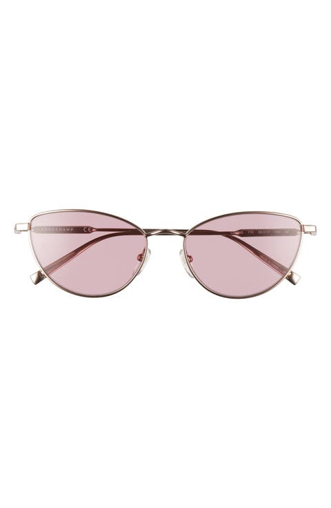 55mm Oval Sunglasses