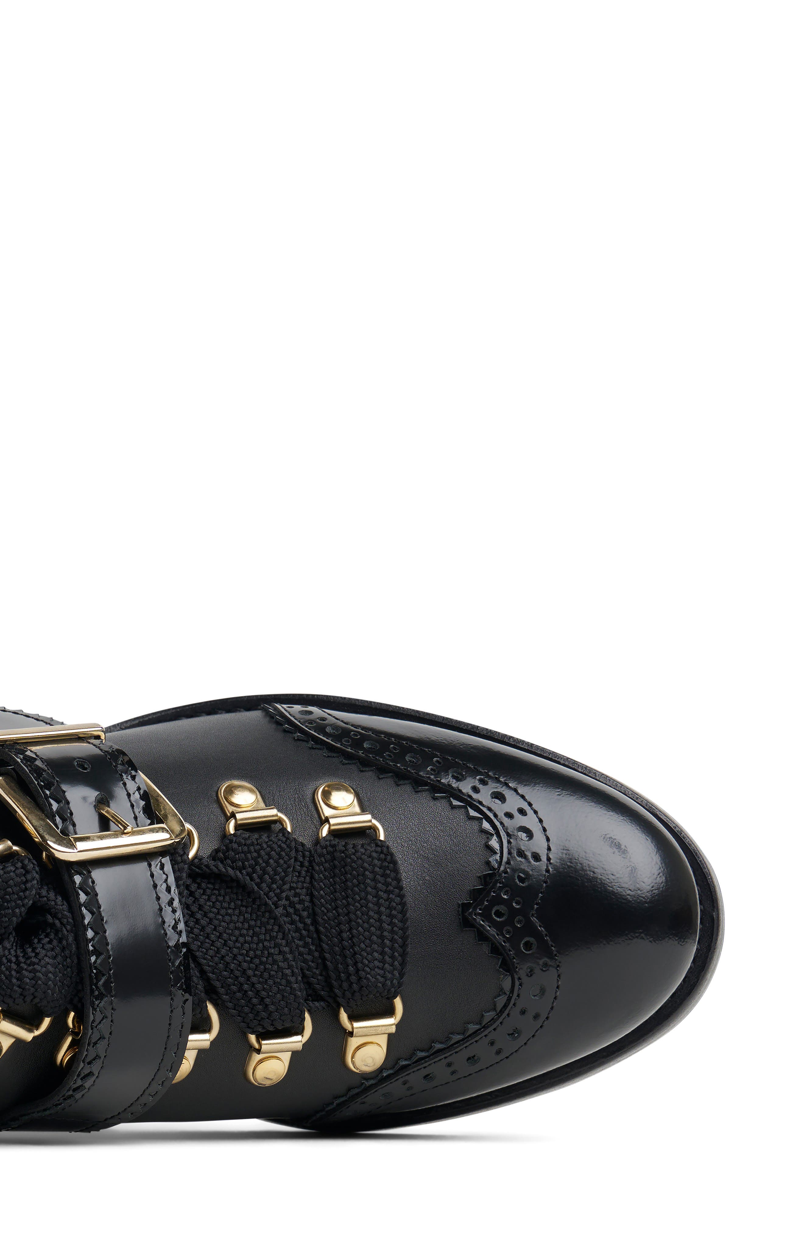 The Office of Angela Scott Mrs. Logan Wingtip Oxford Pump, Alternate, color, Black