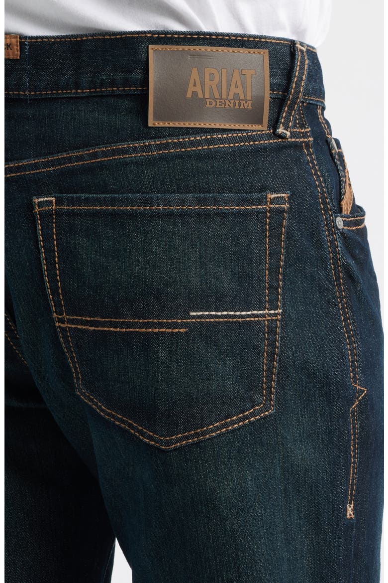 M4 Relaxed Bootcut Jeans, Alternate, color, BLACKSTONE