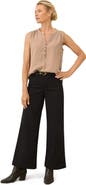 Pact Organic Cotton Stretch Twill Wide Leg Pant