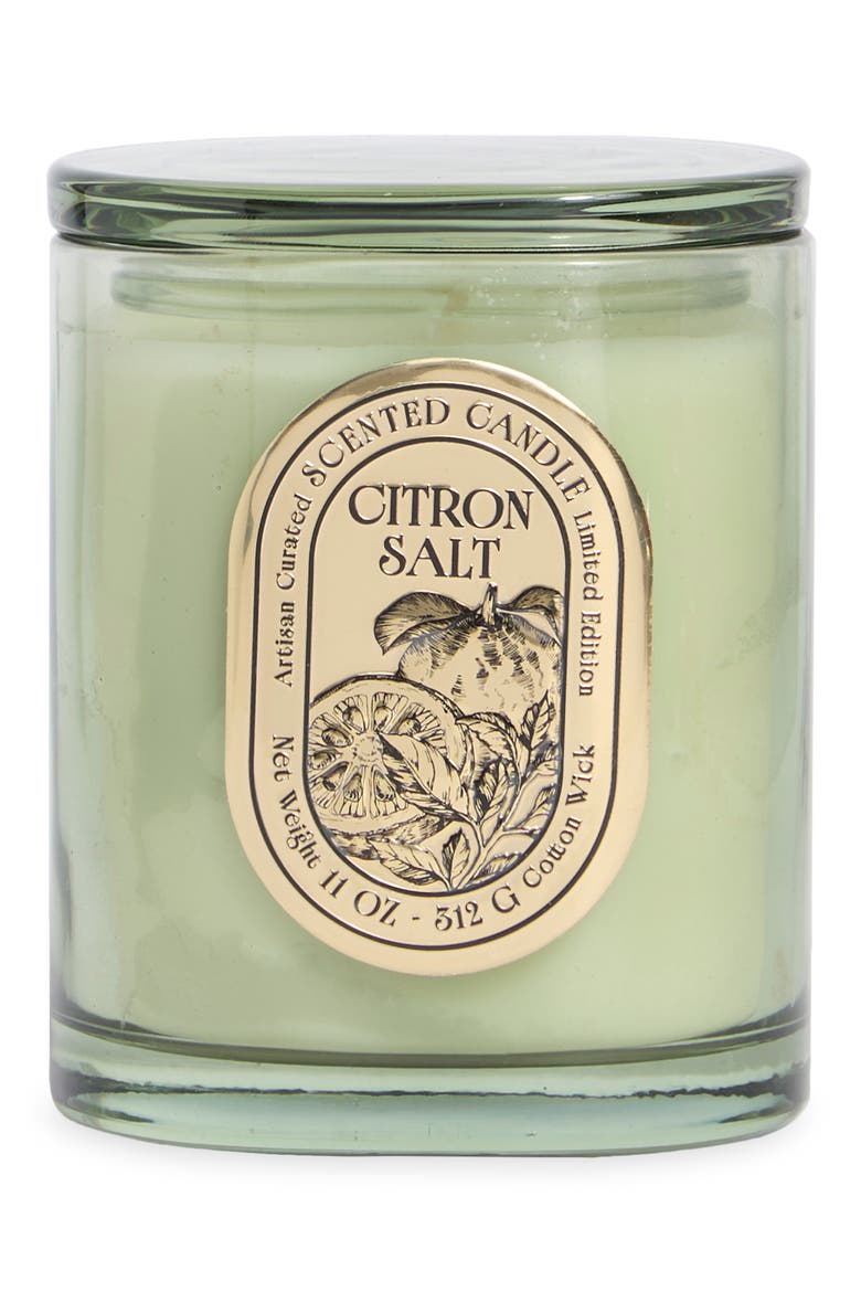 French Peony Candle, Main, color, SEA SALT CITRUS