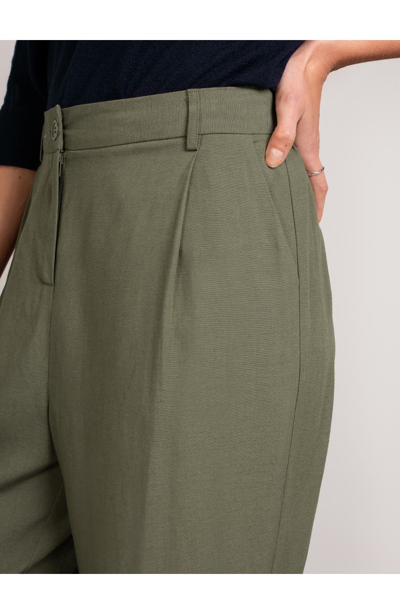 Celtic & Co. Casual Tapered Leg Pants, Alternate, color, Khaki