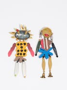 Bimba y Lola Aged Dancer Long Earrings