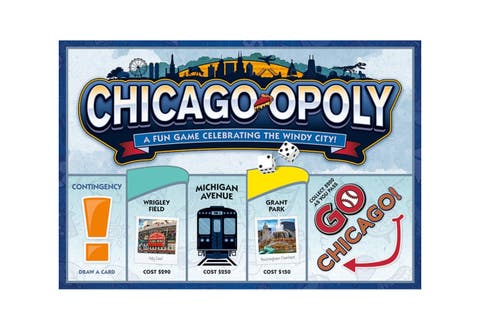 Chicagoopoly Monopoly Board Game