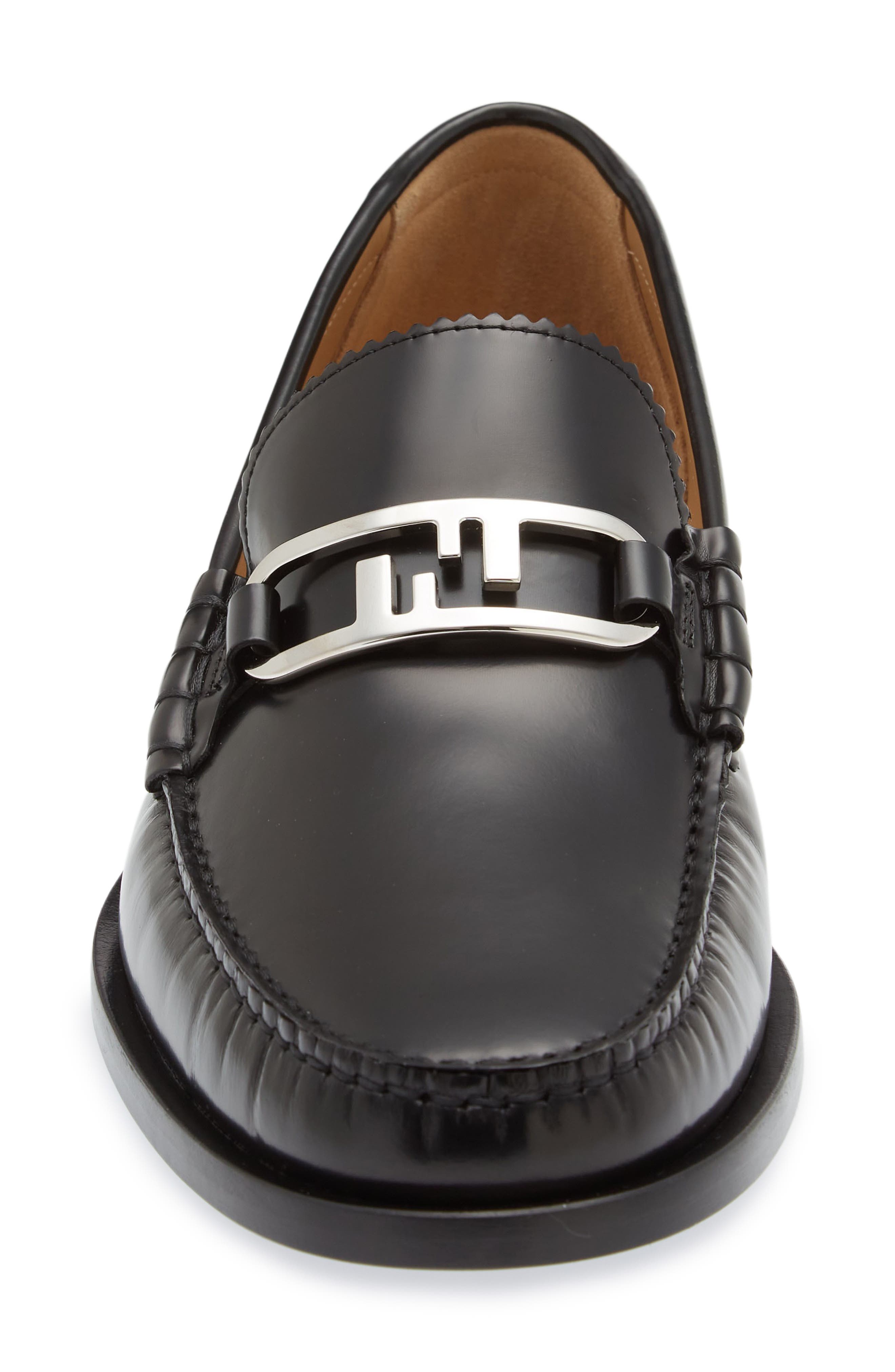 Fendi O'Lock Loafer, Alternate, color, 