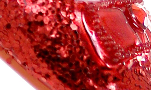 Cody Foster & Co. Ruby Red Slipper Glass Ornament In Red