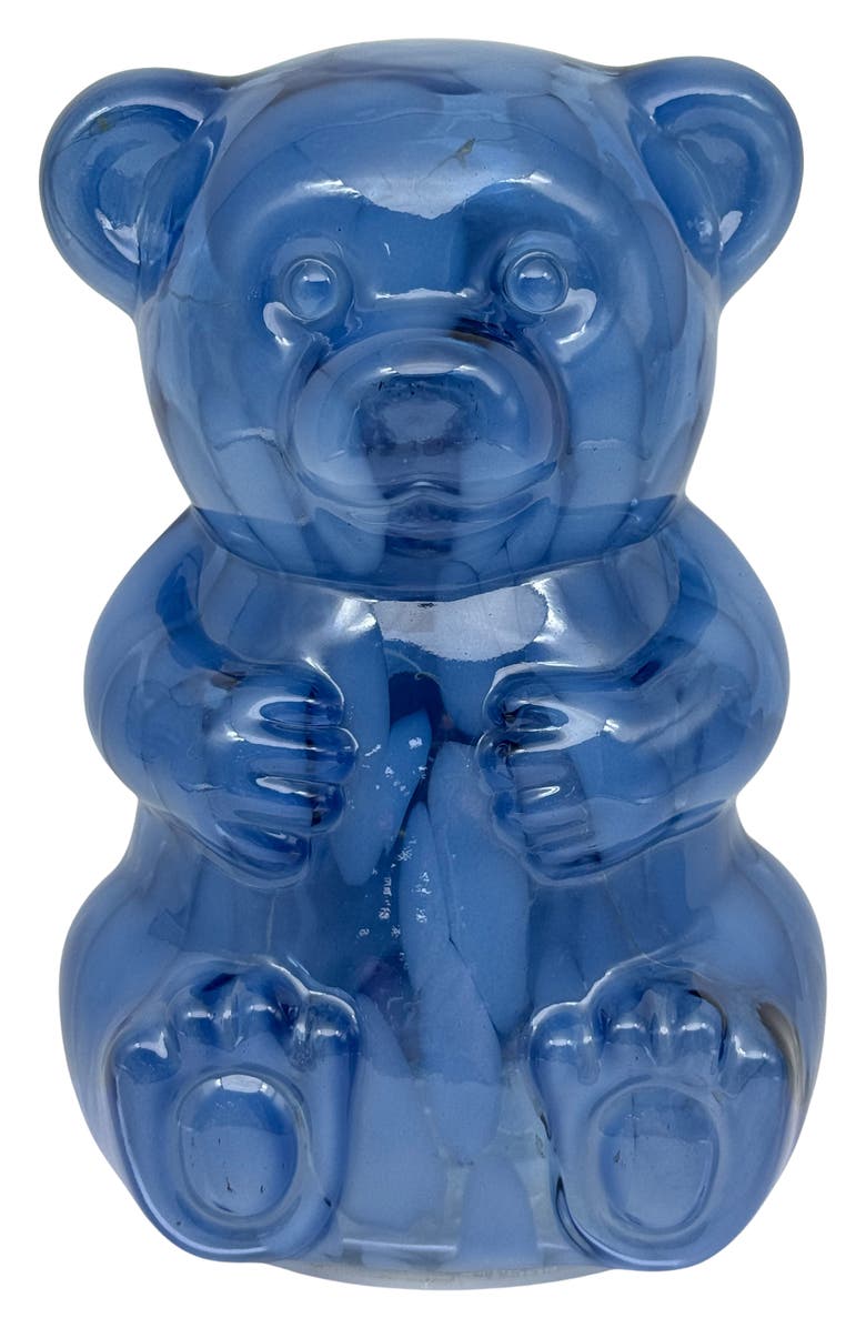 Innovibe LED Gummy Glass Bear Table Lamp, Main, color, Blue