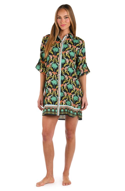 Sunshine 79 Mirage Resort Cover-up Tunic In Green