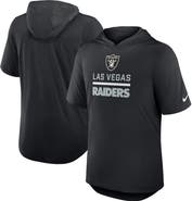 Nike Men's Nike Black Las Vegas Raiders Lockup Tri-Blend Hoodie T-Shirt