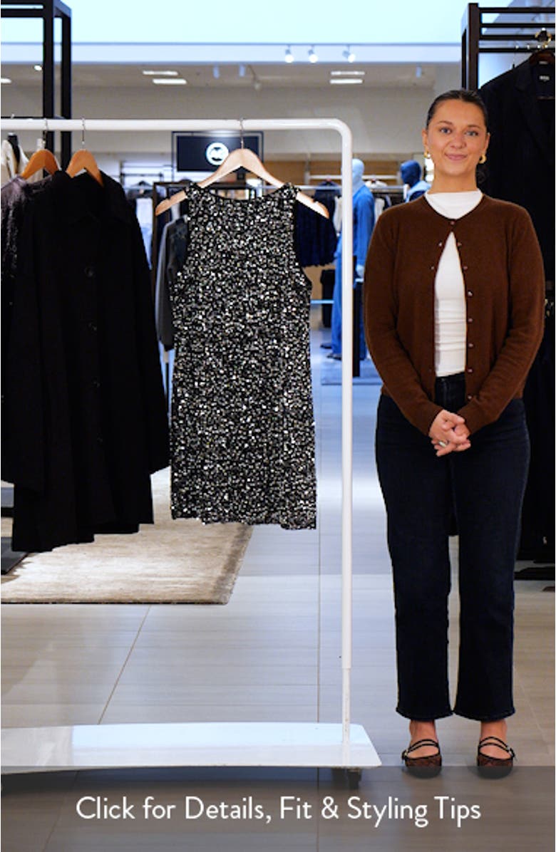 Kit Sequin Cocktail Minidress, sales video thumbnail