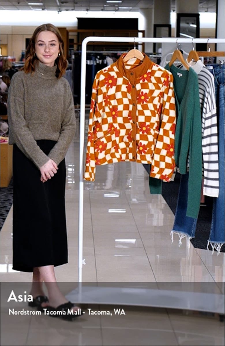 Check Polar Fleece Jacket, sales video thumbnail