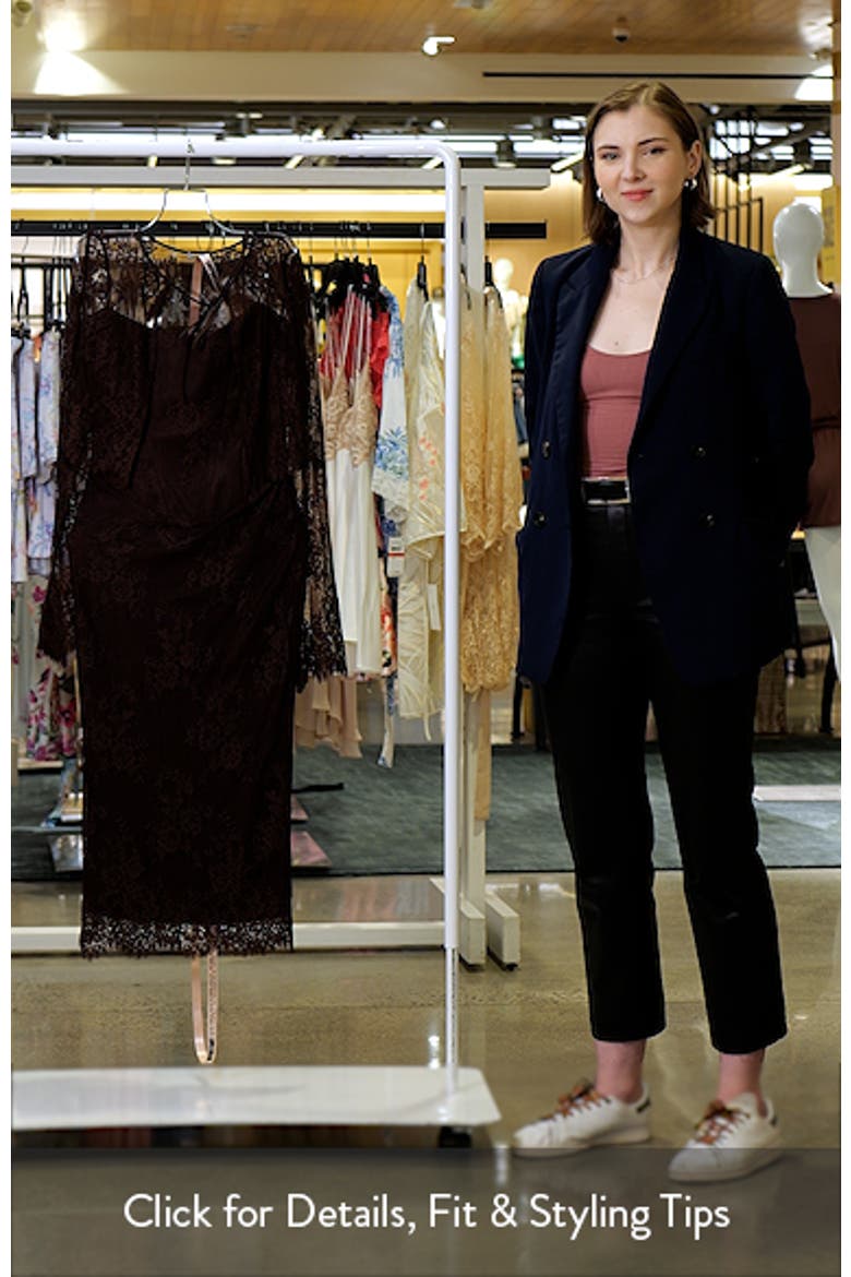 Larra Lace Tie Neck Long Sleeve Midi Dress & Bolero Jacket video