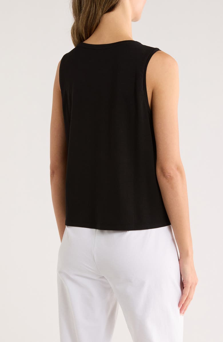 Eileen Fisher Crewneck Short Shell, Alternate, color, 