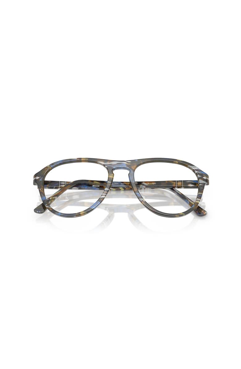 Persol 53mm Pilot optical glasses, Alternate, color, Multicolor