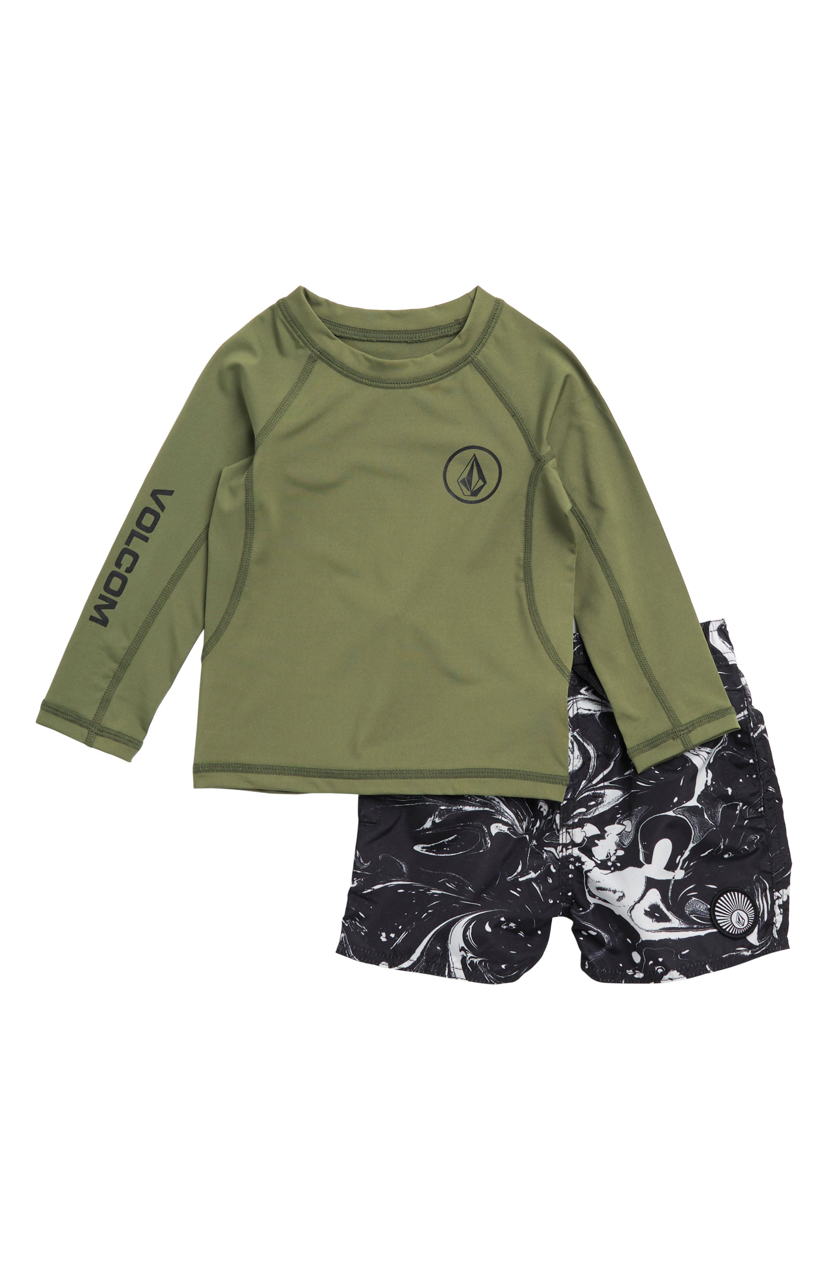 volcom swim shirt