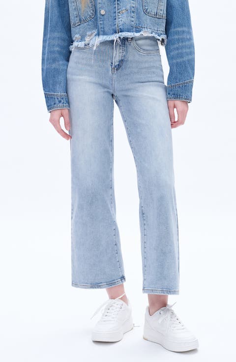 High Waist Wide Leg Jeans
