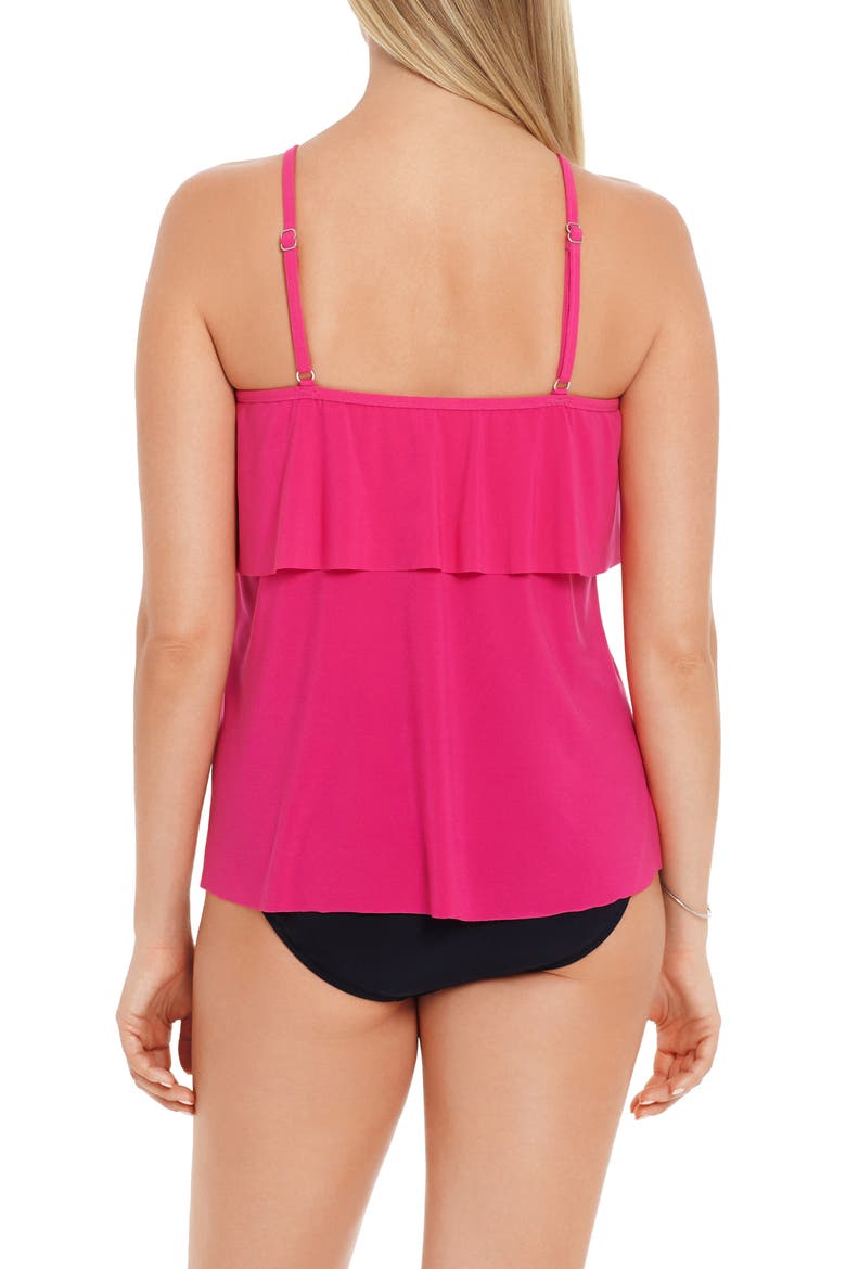 Julia Tankini Top, Alternate, color, ROSE