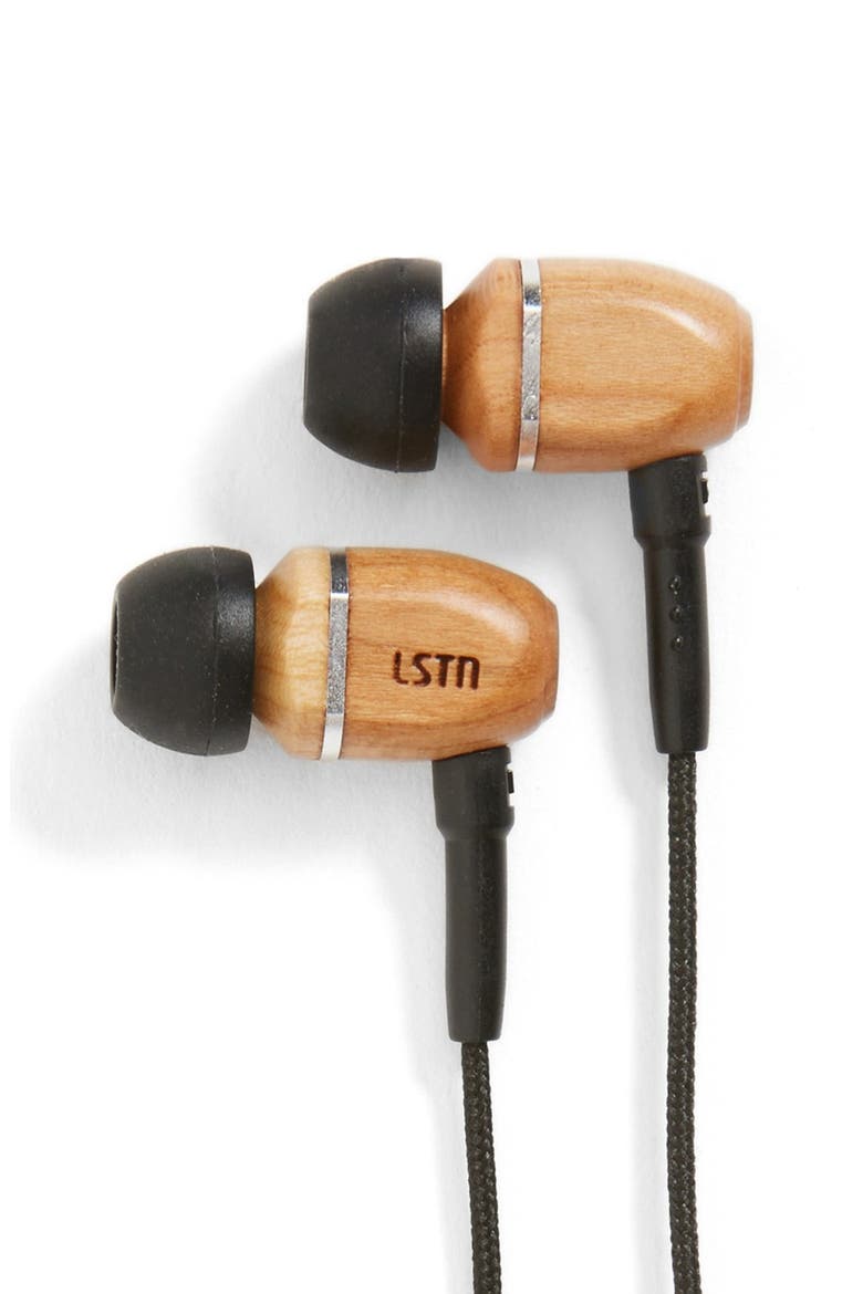 'The Bowerys' Beech Earbuds, Main, color, BEECH