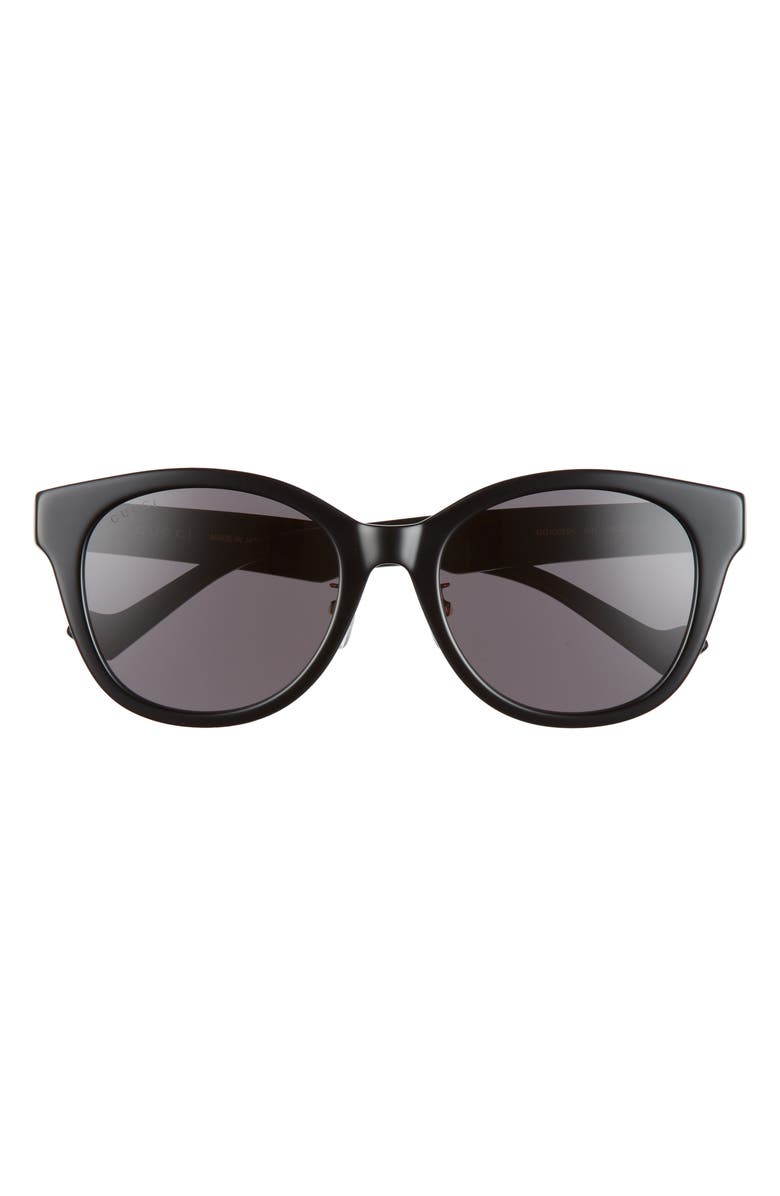 Gucci 56mm Solid Square Sunglasses, Main, color,