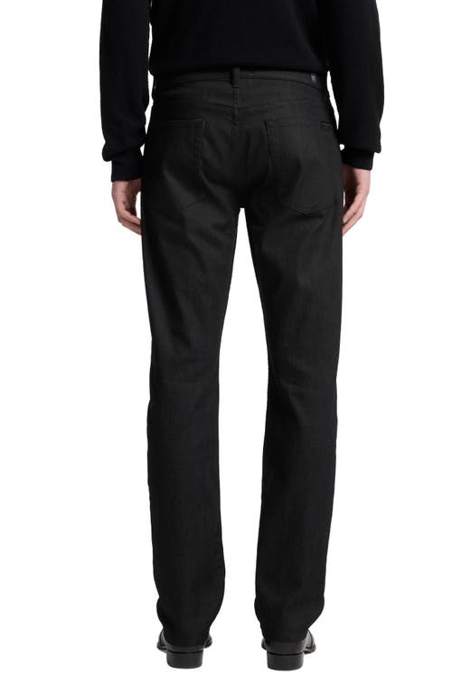 7 For All Mankind The Straight Leg Jeans In Black