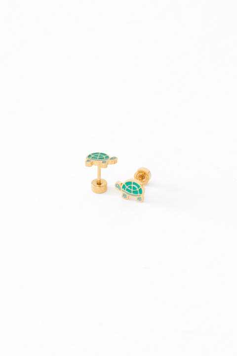 Turtle Stud Earring