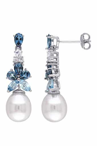 DELMAR Freshwater Pearl Drop Earrings