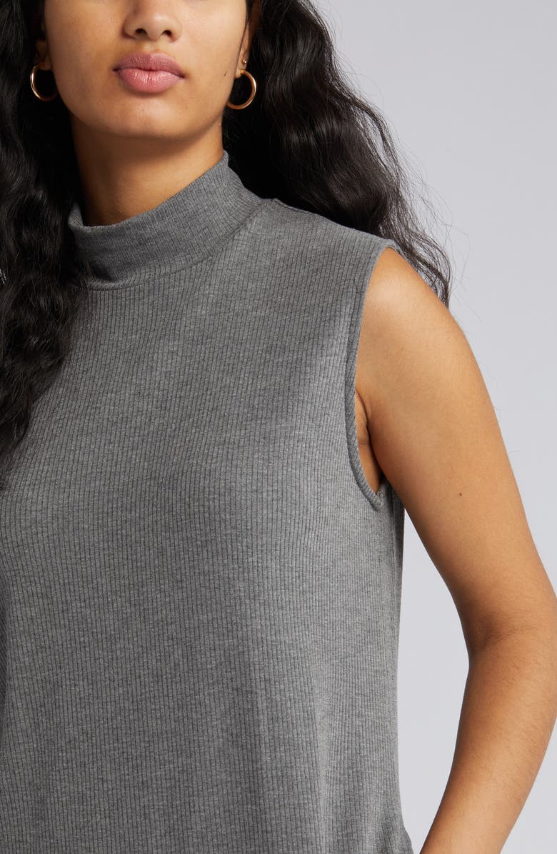 Dressed in Lala Gigi Sleeveless Top & Wide Leg Pants Set, Alternate, color, Charcoal