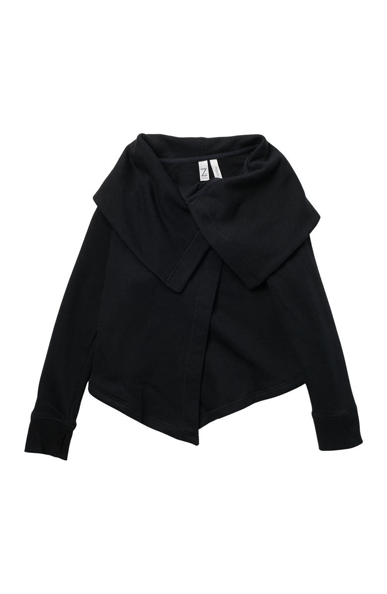 Z by Zella Girl Kids' Shooting Star Cardigan Sweater, Main, color, 