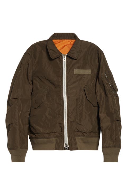 Treated Nylon Twill Jacket