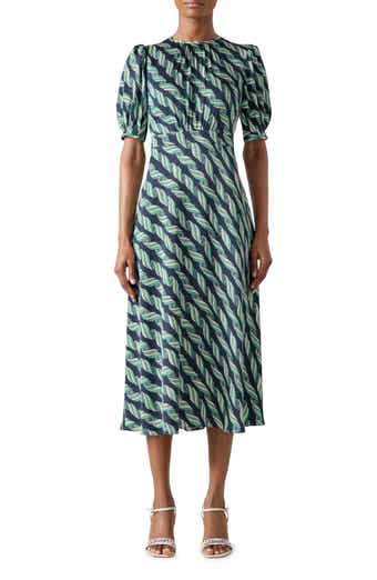 Jem Ribbon Print A-Line Dress