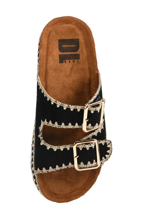 Dirty Laundry Cubana Buckle Platform Sandal In Black