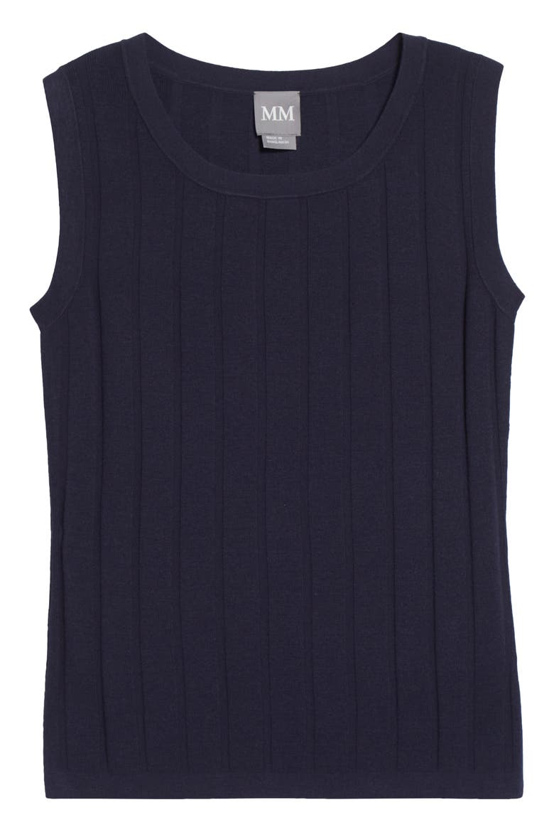 Valido Rib Sweater Tank, Alternate, color, ULTRAMARINE