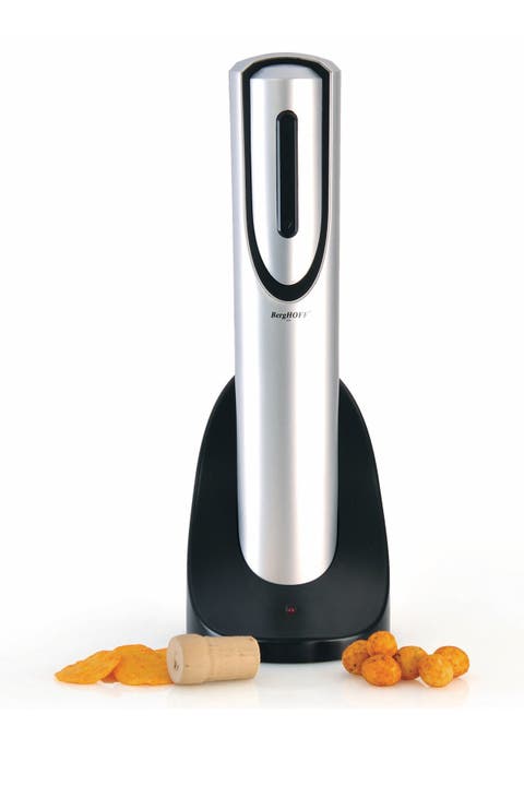 Gemini's Black Rechargeable Electric Wine Opener