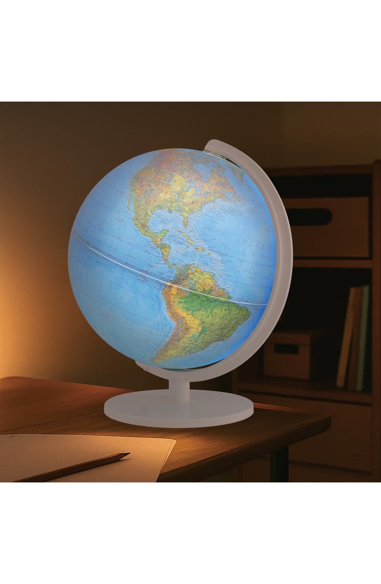 Thames & Kosmos Illuminated Geopolitical Globe, Alternate, color, Multicolored