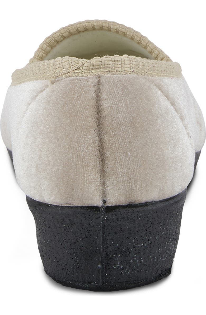 Flexus by Spring Step Jolly Velvet Slipper, Alternate, color,