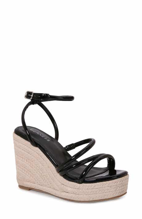 BERNESS Rivka Platform Espadrille Wedge Sandal