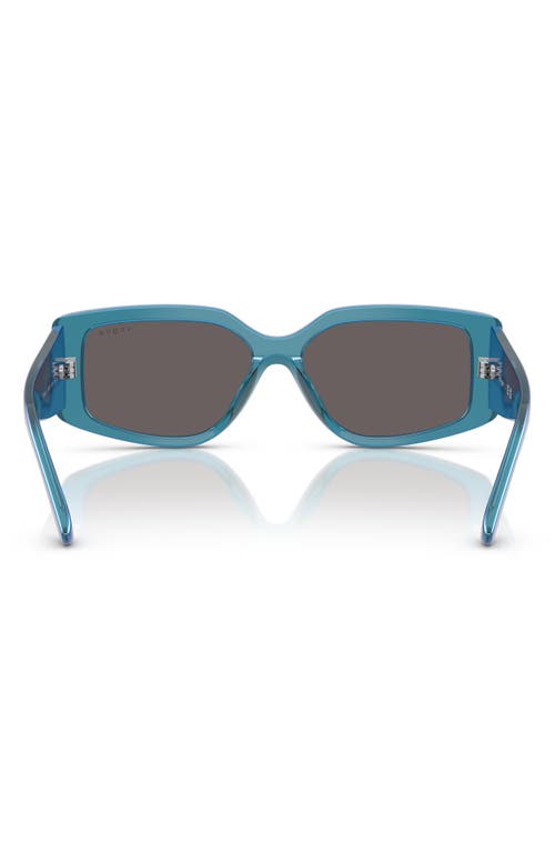 VOGUE VOGUE 55MM RECTANGULAR SUNGLASSES