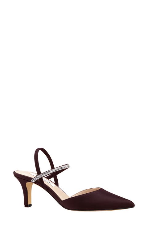 Billie Slingback Pointed Toe Pump (Women)