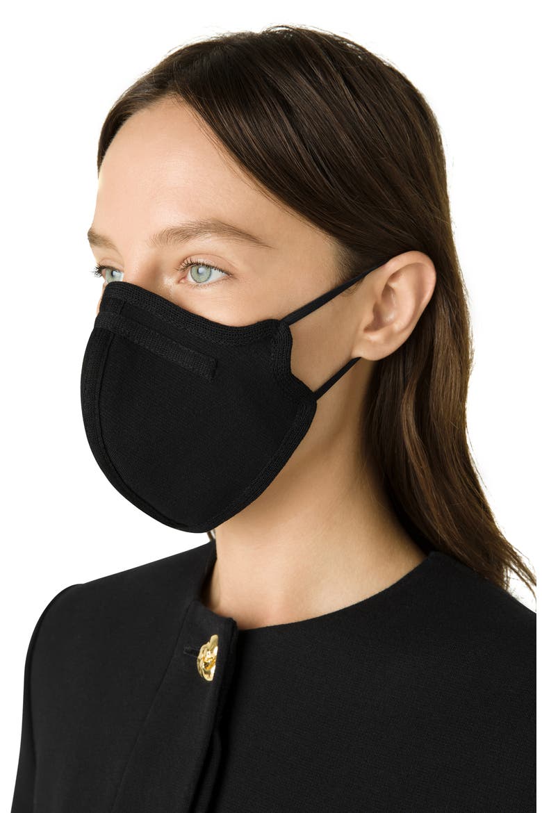 Adult Face Mask, Alternate, color, BLACK
