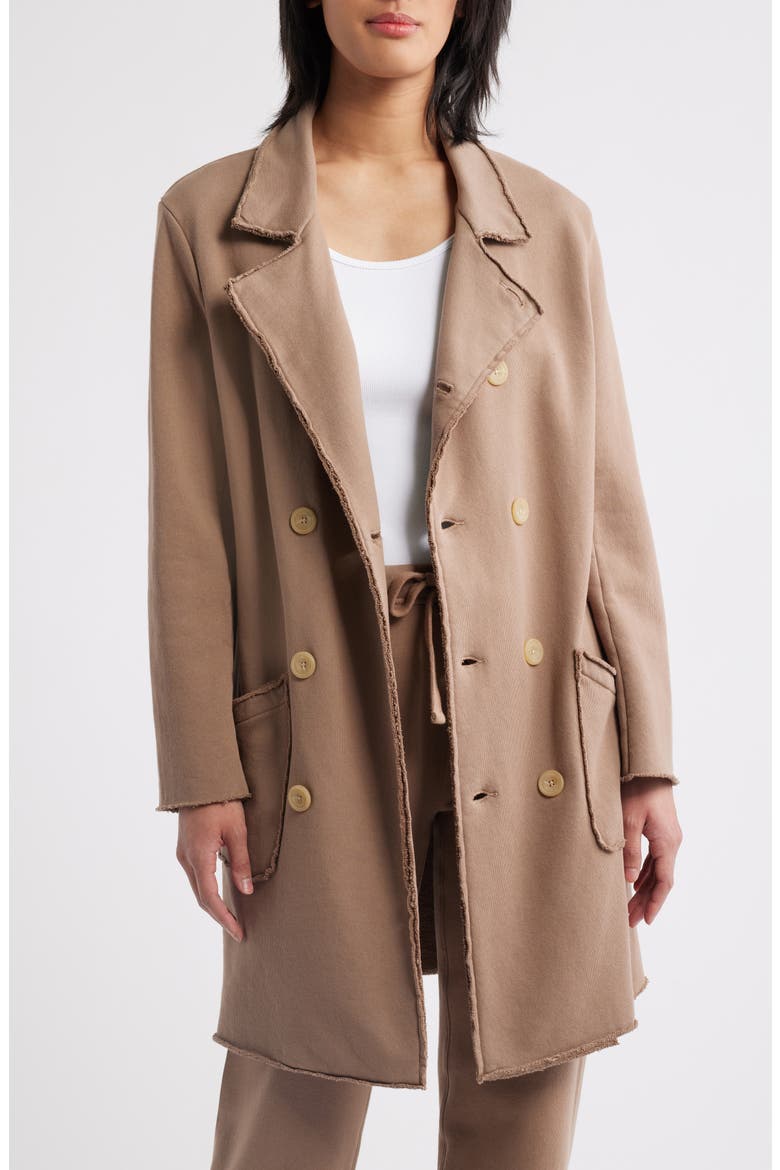 Tipperary Knit Trench Coat, Main, color, TOASTED