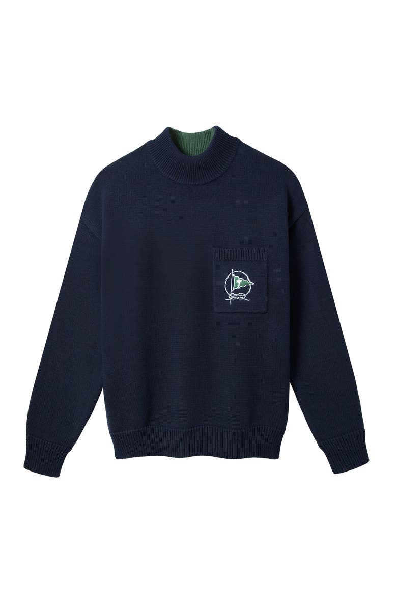 Tombolo Mariner Sweater, Main, color, Navy