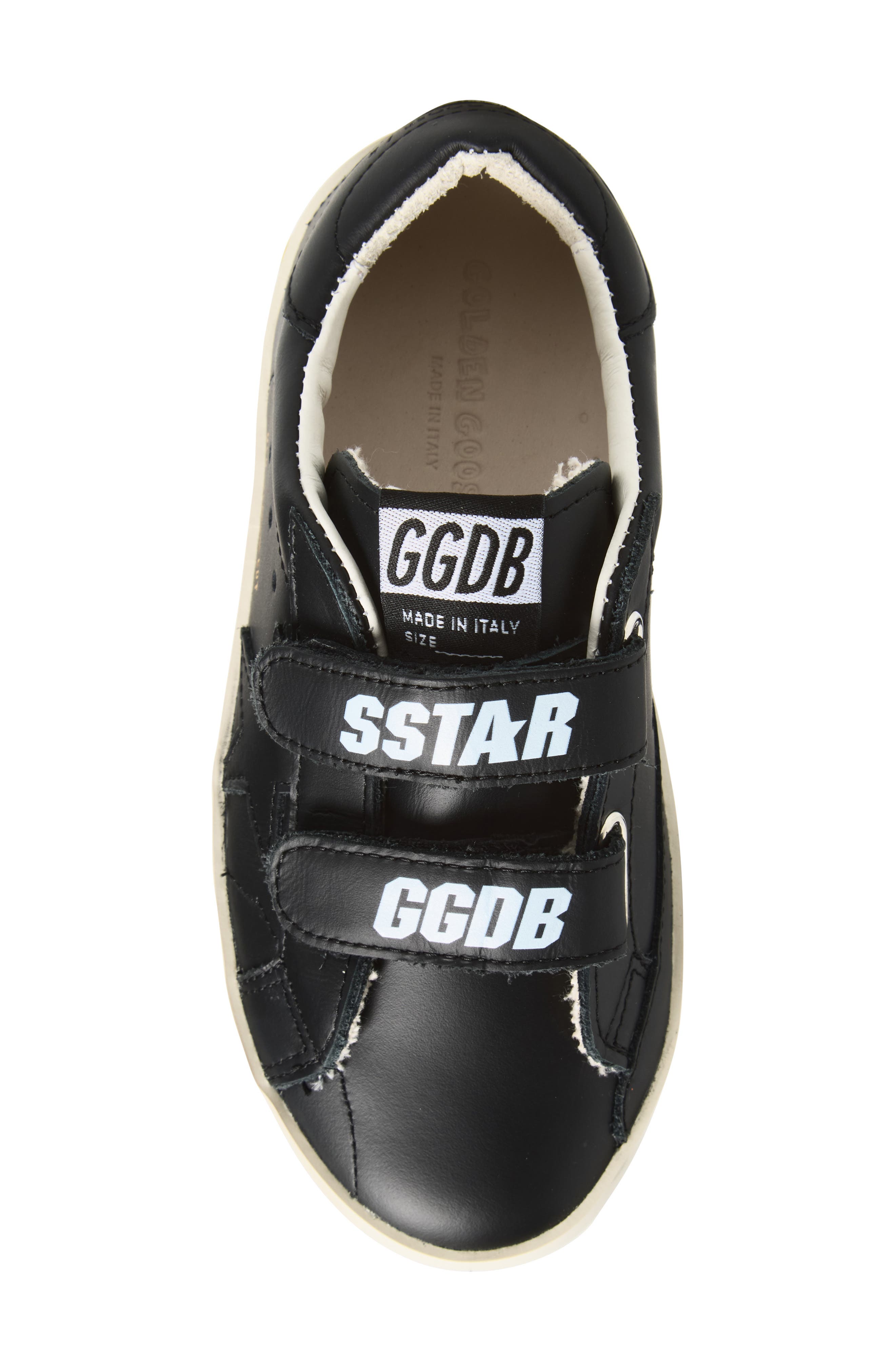 Golden Goose Kids' Old School Low Top Sneaker, Alternate, color, Black